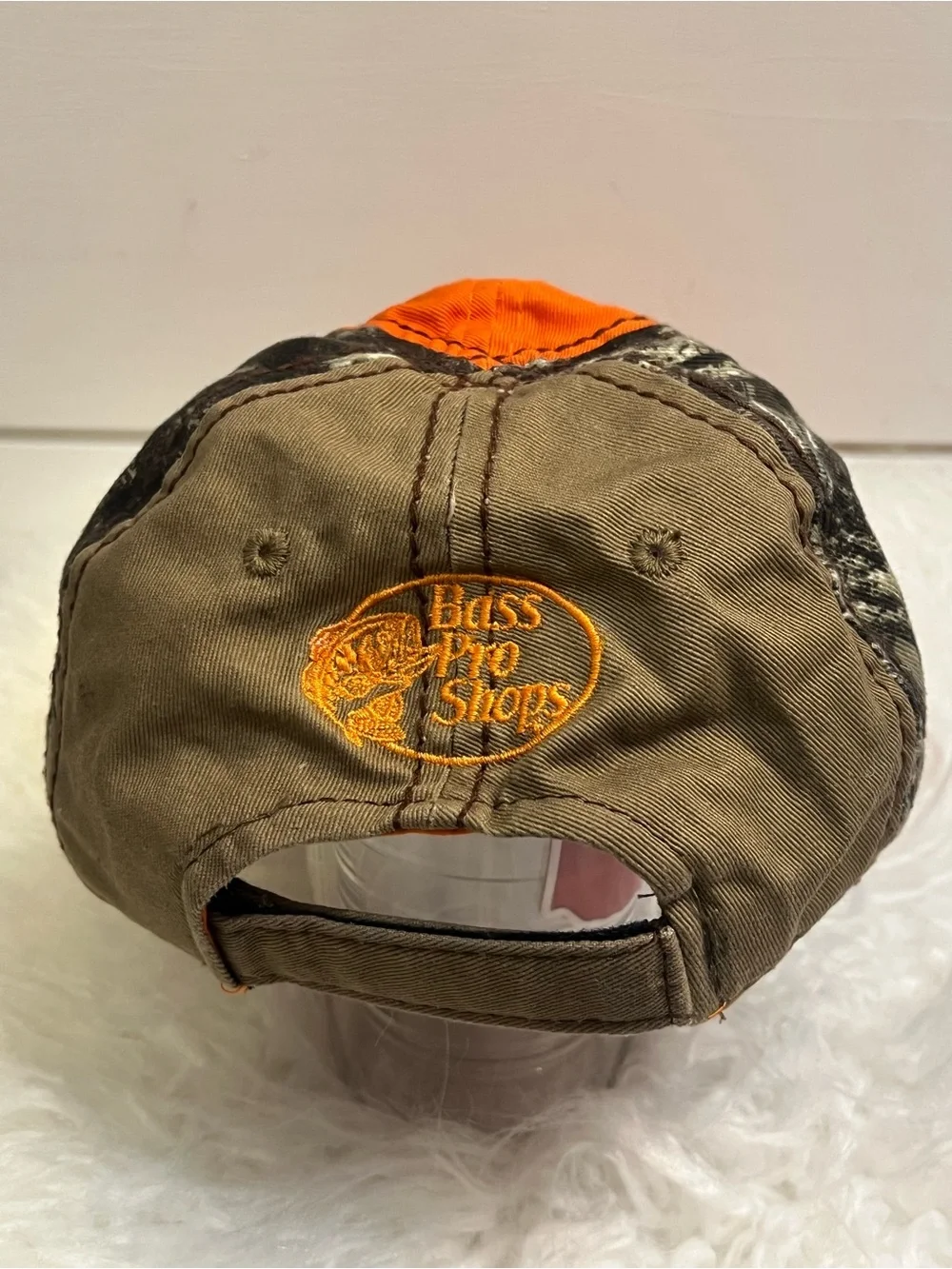 Daddy’s Little Hunting Buddy Hat Bass Pro Shops Orange and Camo Kids Hunting Cap